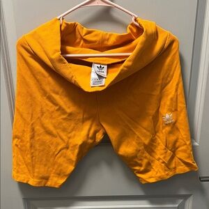 Adidas Vibrant Orange Lounge Shorts